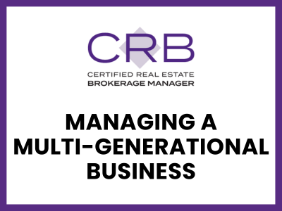 CRB Managing Generations